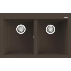   Mosogatótálca, Elleci Mosogatótálca Quadra 350 G78 Espresso