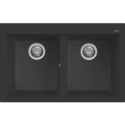 Mosogatótálca, Elleci Mosogatótálca Quadra 350 G40 nero