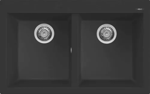 Mosogatótálca, Elleci Mosogatótálca Quadra 350 G40 nero
