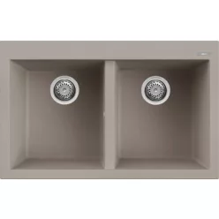   Mosogatótálca, Elleci Mosogatótálca Quadra 350 G43 tortora