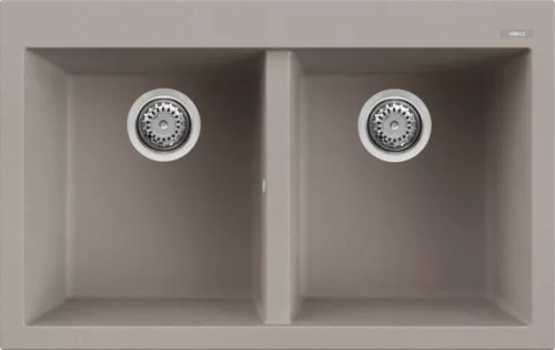 Mosogatótálca, Elleci Mosogatótálca Quadra 350 G43 tortora