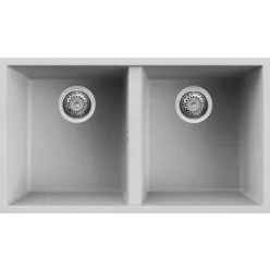   Mosogatótálca, Elleci Mosogatótálca Quadra 350 M79 aluminium munkalap alá szerelhető