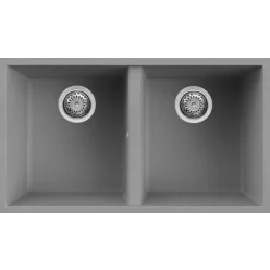   Mosogatótálca, Elleci Mosogatótálca Quadra 350 G48 cemento munkalap alá szerelhető