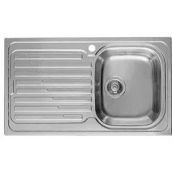   Mosogatótálca, Elleci Mosogatótálca Sky 400 DX inox medence jobb oldalt