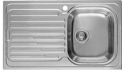 Mosogatótálca, Elleci Mosogatótálca Sky 400 DX inox medence jobb oldalt