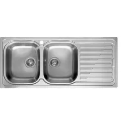   Mosogatótálca, Elleci Mosogatótálca Sky 500 SX inox medence bal oldalt