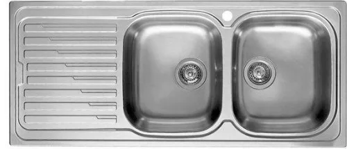 Mosogatótálca, Elleci Mosogatótálca Sky 500 DX inox medence jobb oldalt