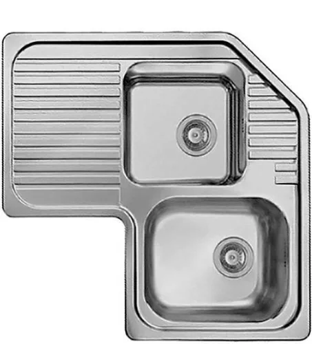 Mosogatótálca, Elleci Mosogatótálca Sky CORNER DX inox medence jobb oldalt