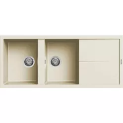   Mosogatótálca, Elleci Mosogatótálca Unico 500 G62 bianco antico