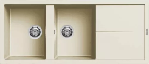 Mosogatótálca, Elleci Mosogatótálca Unico 500 G62 bianco antico