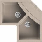 Mosogatótálca, Elleci Mosogatótálca Unico CORNER sarok G51 avena