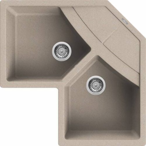 Mosogatótálca, Elleci Mosogatótálca Unico CORNER sarok G51 avena