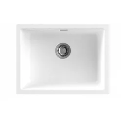   Mosogatótálca, Nodor Mosogatótálca NorGranite 55.40 1B WH fehér