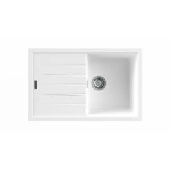   Mosogatótálca, Nodor Mosogatótálca NorGranite 78.50 1B 1D WH fehér