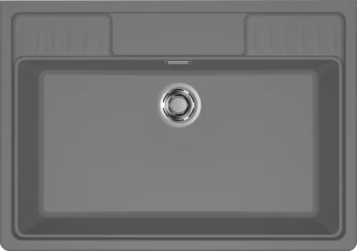 Mosogatótálca, Elleci Mosogatótálca Spazio 900 K99 Dark Grey