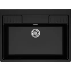   Mosogatótálca, Elleci Mosogatótálca Spazio 900 EXTRA K86 Black