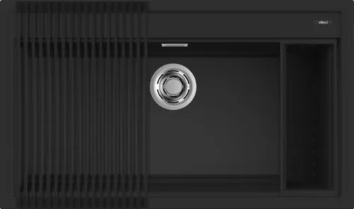 Mosogatótálca, Elleci Mosogatótálca Best 360 Workstation Szett K86 Black