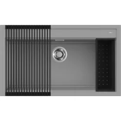   Mosogatótálca, Elleci Mosogatótálca Best 360 Workstation Szett K97 Light Grey