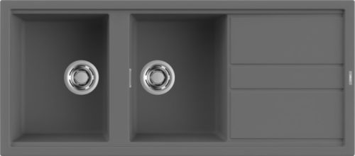 Mosogatótálca, Elleci Mosogatótálca Best 500 K99 Dark Grey