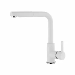   Mosogató csaptelep, Elleci Csaptelep Shell Plus (C02) G68 bianco