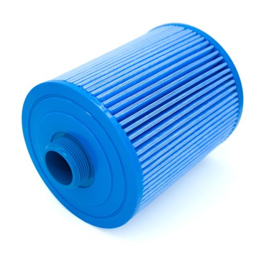 Medence kiegészítő, Wellis Szűrőbetét kék lamellás, sűrű menetes AKU3003