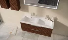 Alsó szekrény, Tboss Quarto 120 2F króm fogantyúval
