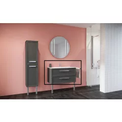 Alsó szekrény, Tboss Finix 120 2F króm fogantyúval