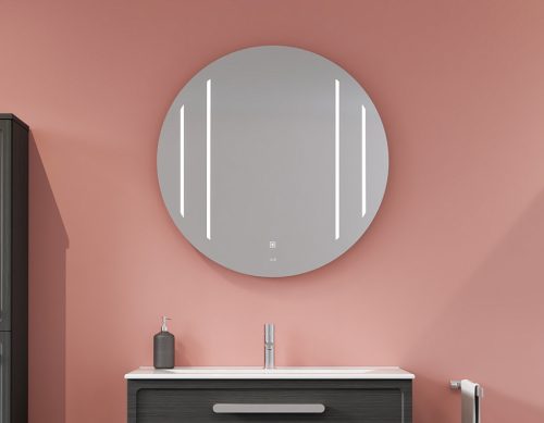 Fürdőszoba tükör, Tboss Floating Mirror Aton 80 cm