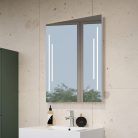 Fürdőszoba tükör, Tboss Floating Mirror Zuor 90