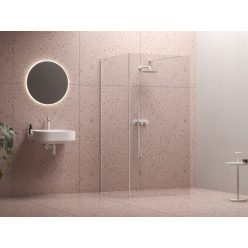   Walk-in, Ravak Walk In Corner-110/80 200 Fehér matt W szettel GW1CD4E00Z1/GWD01000E006