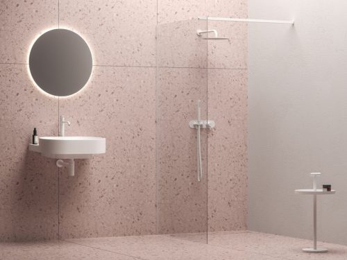 Walk-in, Ravak Walk In Wall-120 200 Fehér matt W-szettel GW9WG0E0SZ1