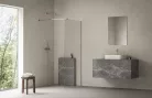 Walk-in, Ravak Walk In Wall Air-100 krómhatású +Transparent, merevítővel GW9WA0C00Z1C