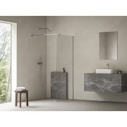   Walk-in, Ravak Walk In Wall Air-100 krómhatású +Transparent, merevítővel GW9WA0C00Z1C