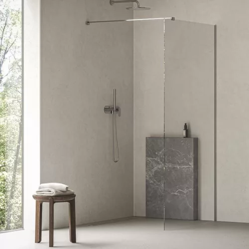 Walk-in, Ravak Walk In Wall Air-110 krómhatású +Transparent, merevítővel GW9WD0C00Z1C