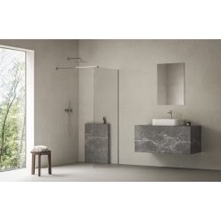   Walk-in, Ravak Walk In Wall Air-120 krómhatású +Transparent, merevítővel GW9WG0C00Z1C