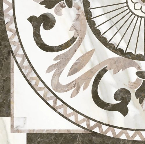 Járólap, Zalakerámia CALACATTA ORO fényes padlóburkoló 4046-0133 45x45