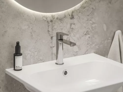 Mosdó csaptelep, Ravak Chrome II CR II 014.00CR leeresztő nélkül, X070446