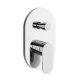 Falba süllyesztett csaptelep, Ravak Chrome II CR II 065.00CR II.O2.RB070, belső egység nélkül X07