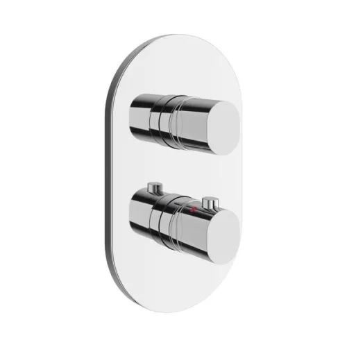 Falba süllyesztett csaptelep, Ravak Chrome II CR II 063.00CR.O2.RB071, termosztátos, belső egység