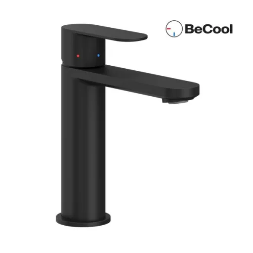 Mosdó csaptelep, Ravak Chrome II BeCool CR II 014.21BL, X070460, fekete