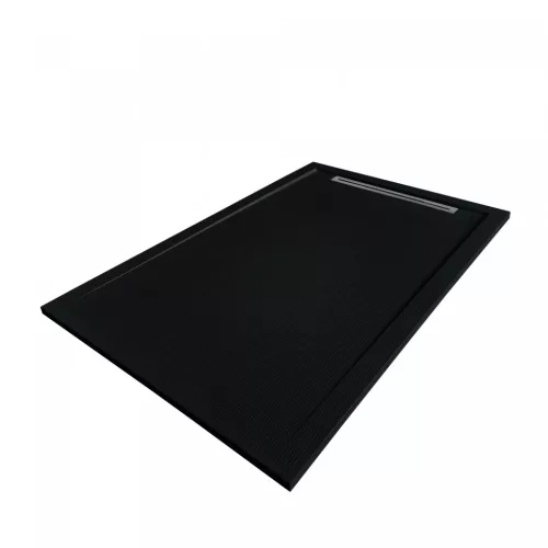 Zuhanytálca, West Freya 70x120 cm, black