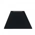 Zuhanytálca, West Freya 70x120 cm, black