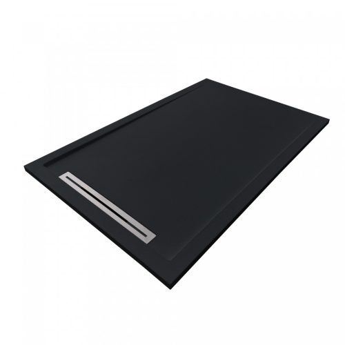 Zuhanytálca, West Freya 80x120 cm, black