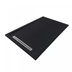 Zuhanytálca, West Freya 90x120 cm, black