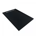 Zuhanytálca, West Freya 90x120 cm, black