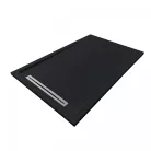 Zuhanytálca, West Freya 90x140 cm, black