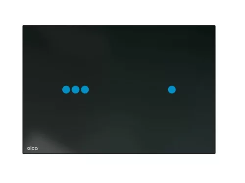 Öblítőtartály nyomólap, Alca érintés nélküli nyomólap SLIM, háttérvilágítással, NIGHT LIGHT-3-SLI