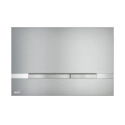   Öblítőtartály nyomólap, Alca nyomólap króm STRIPE-INOX