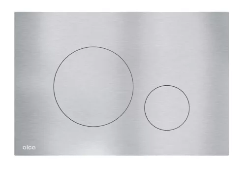 Öblítőtartály nyomólap, Alca nyomólap króm TURN-INOX