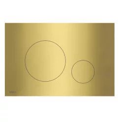   Öblítőtartály nyomólap, Alca nyomólap kettős működés, takarékos, sárgaréz TURN-BRASS